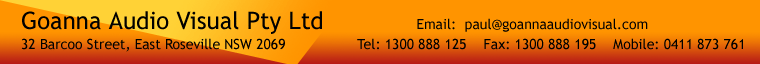 Goanna Audio Visual